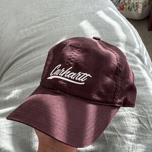 Carhartt Burgundy Baseball Cap